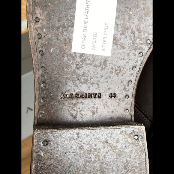ALL SAINTS dress shoes size 11 - Picture 10 of 12